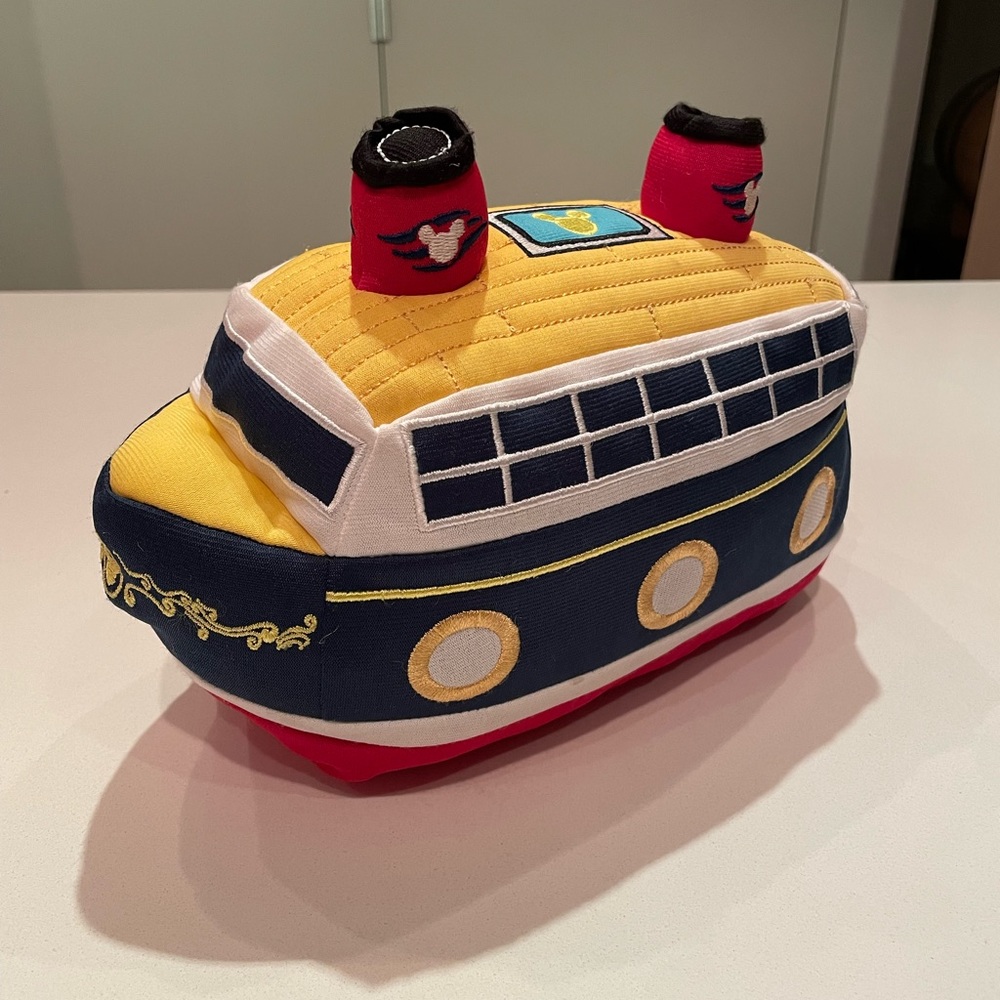 Disney Cruise Line 10” Plush Boat